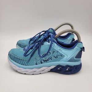 Hoka One One Arahi Women's Running Shoe Size US 7.5 Sneakers Blue Walking